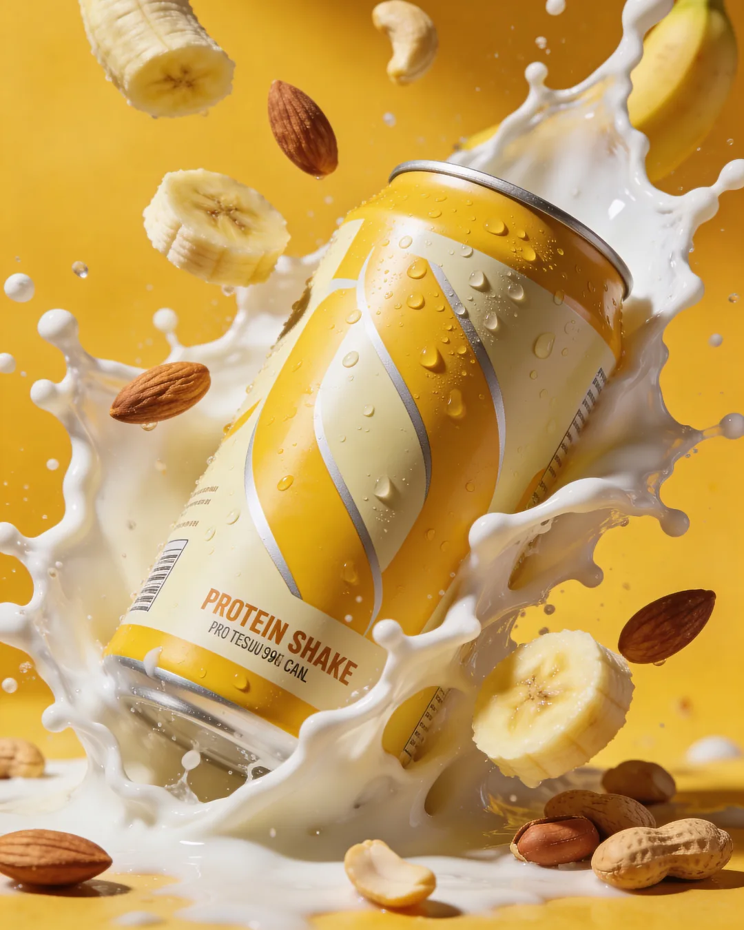 Banana protein splash